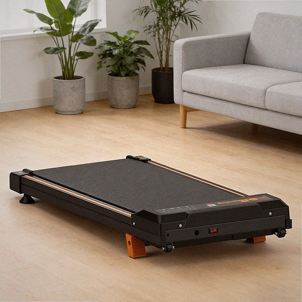 2.5HP Laufband Elektrisch Tretmühle Heim Büro Neigung Faltbar Schwarz Max.120 dg