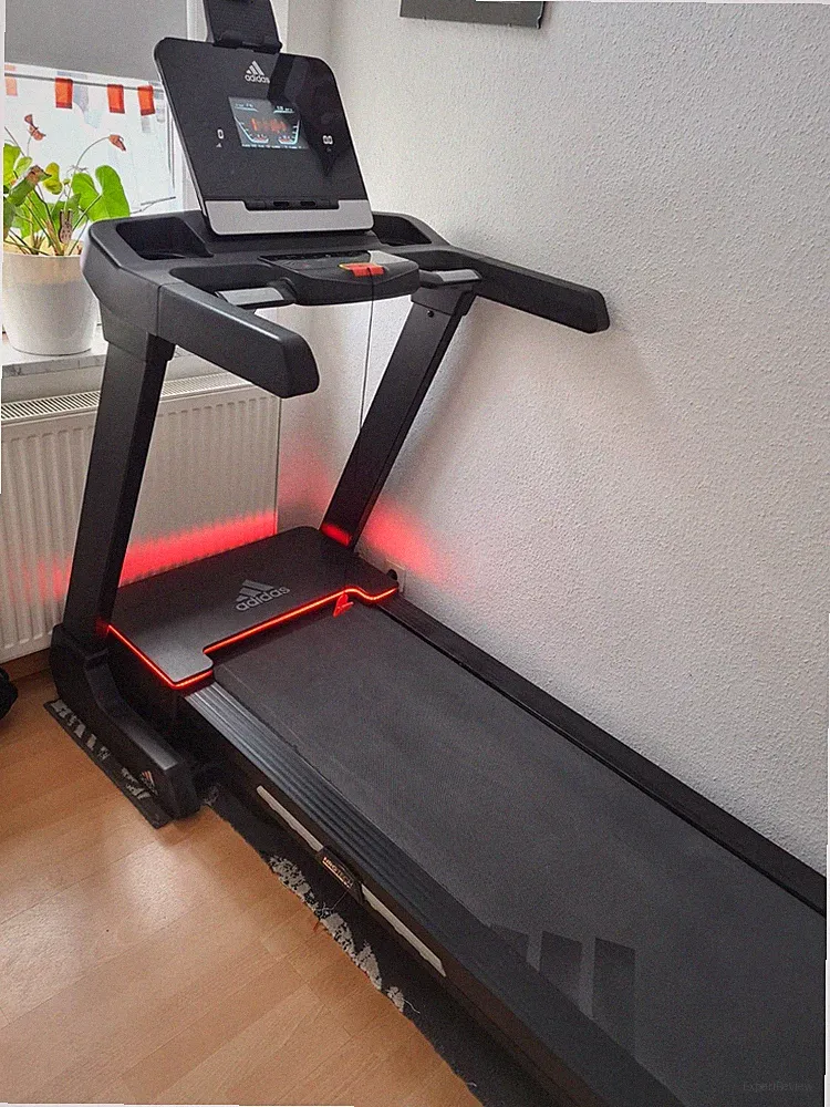 adidas Performance Laufband T-19, LED-Beleuchtung, klappbar, bis 20 km/h