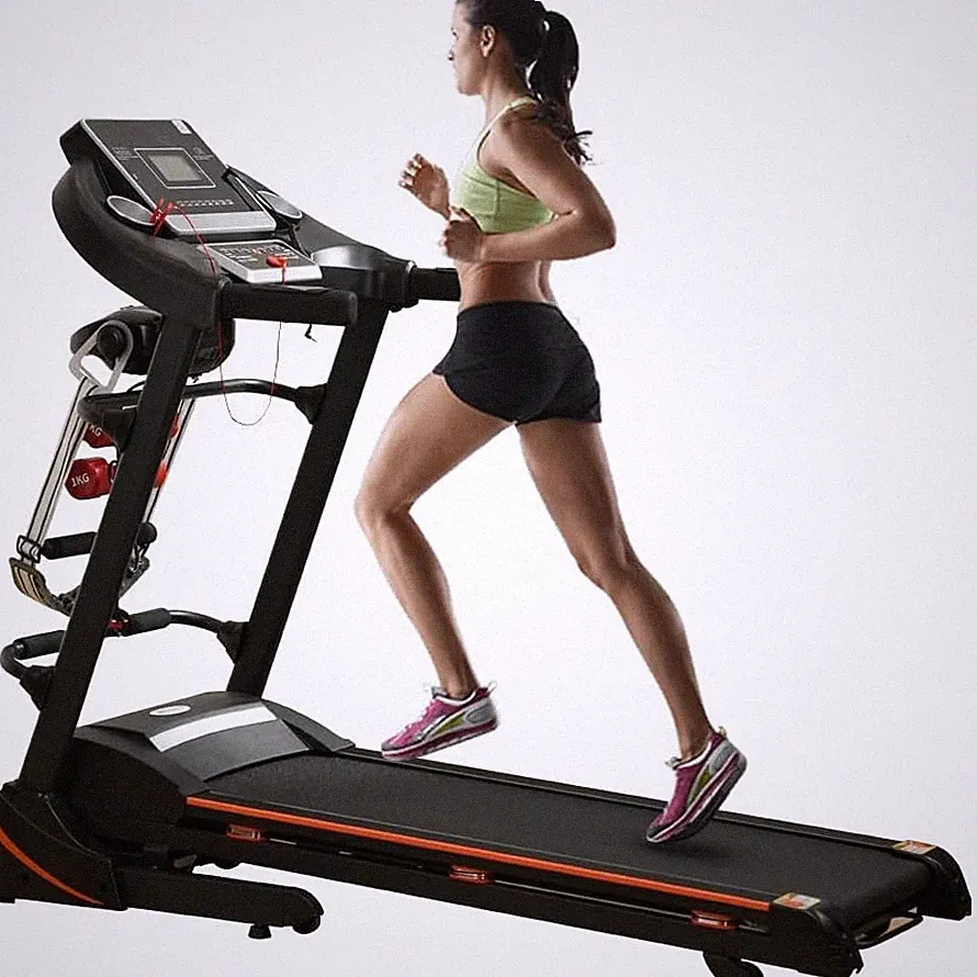 Alivio 3-Gang Auto-Incline Laufband Faltbar Laufband mit 6,5 LCD Display