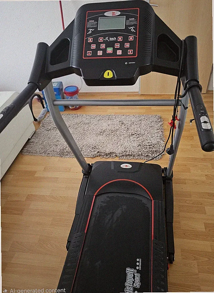Christopeit Sport Laufband – bis 16 km/h – klappbar – voll funktionsfähig
