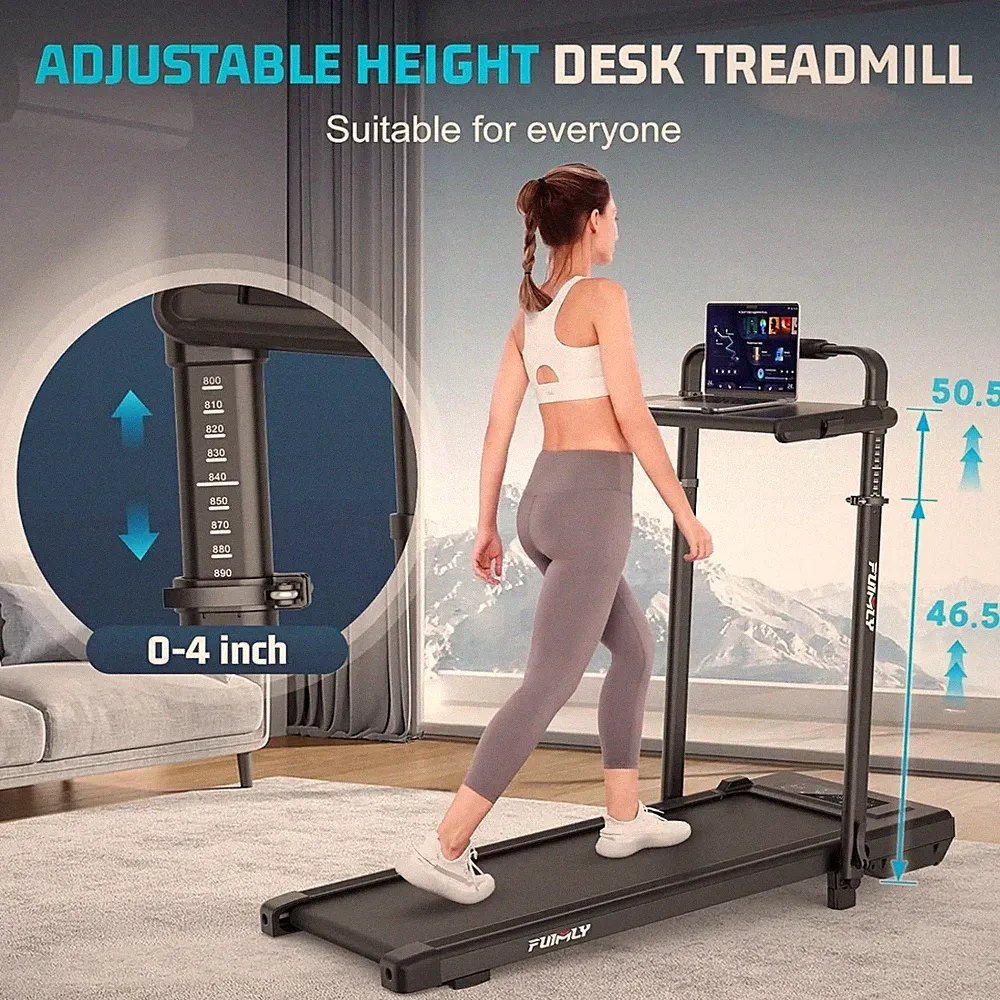 Elektrisch Laufband mit LCD Display Heimtrainer Fitnessgerät 12 km/h bis 136kg