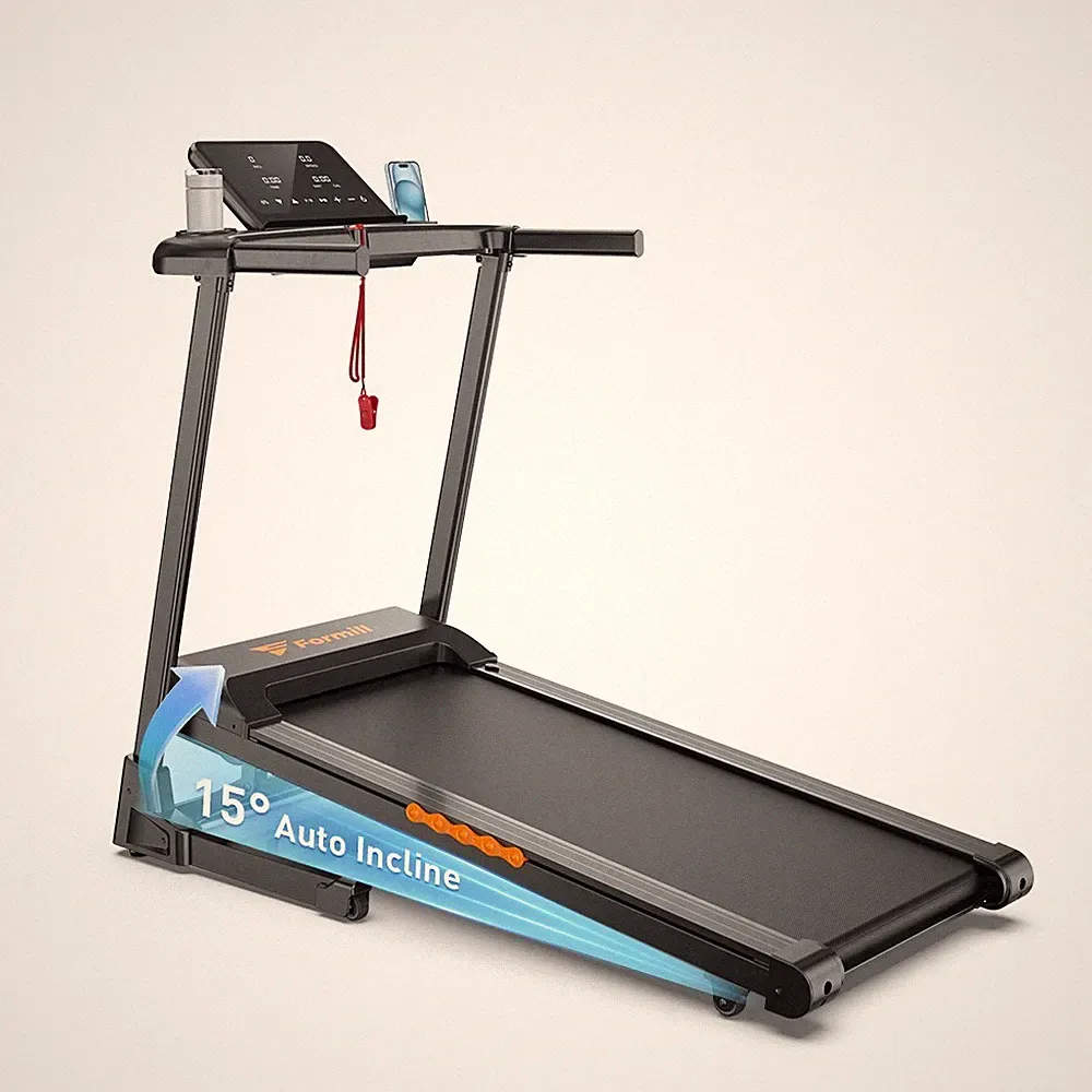 Elektrisches Laufband 14km/h LCD Puls Heimtrainer Klappbar 140kg Formill® FT61