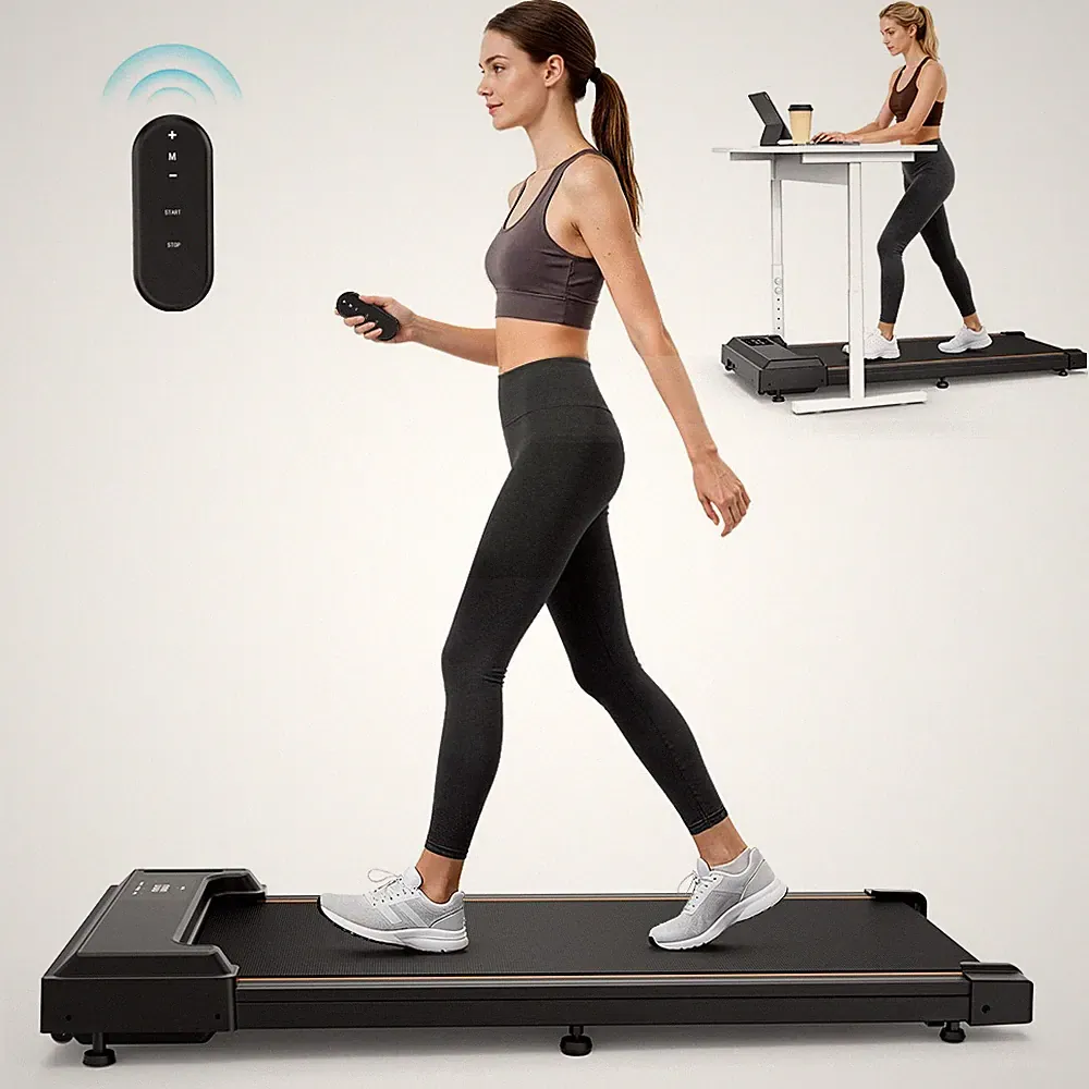 Elektrisches Laufband Fitness Heimtrainer Zuhause Walkpad Fitnessgerät bis 100kg