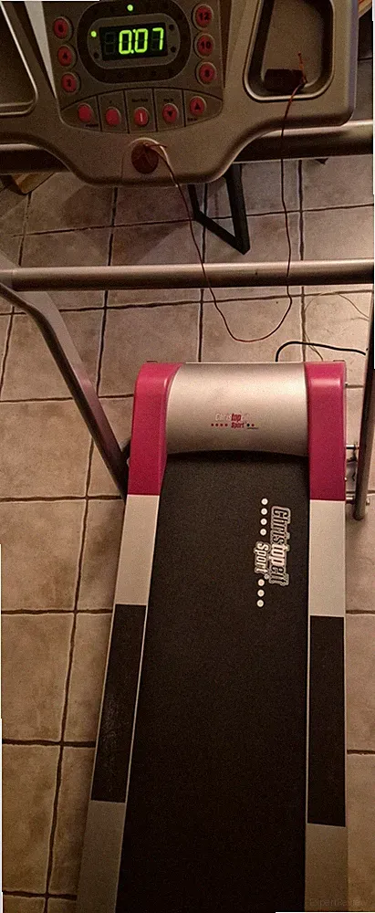 Elektrisches Laufband, Klappbar, 120 Kg Belastbarkeit, Indoor, Fitness