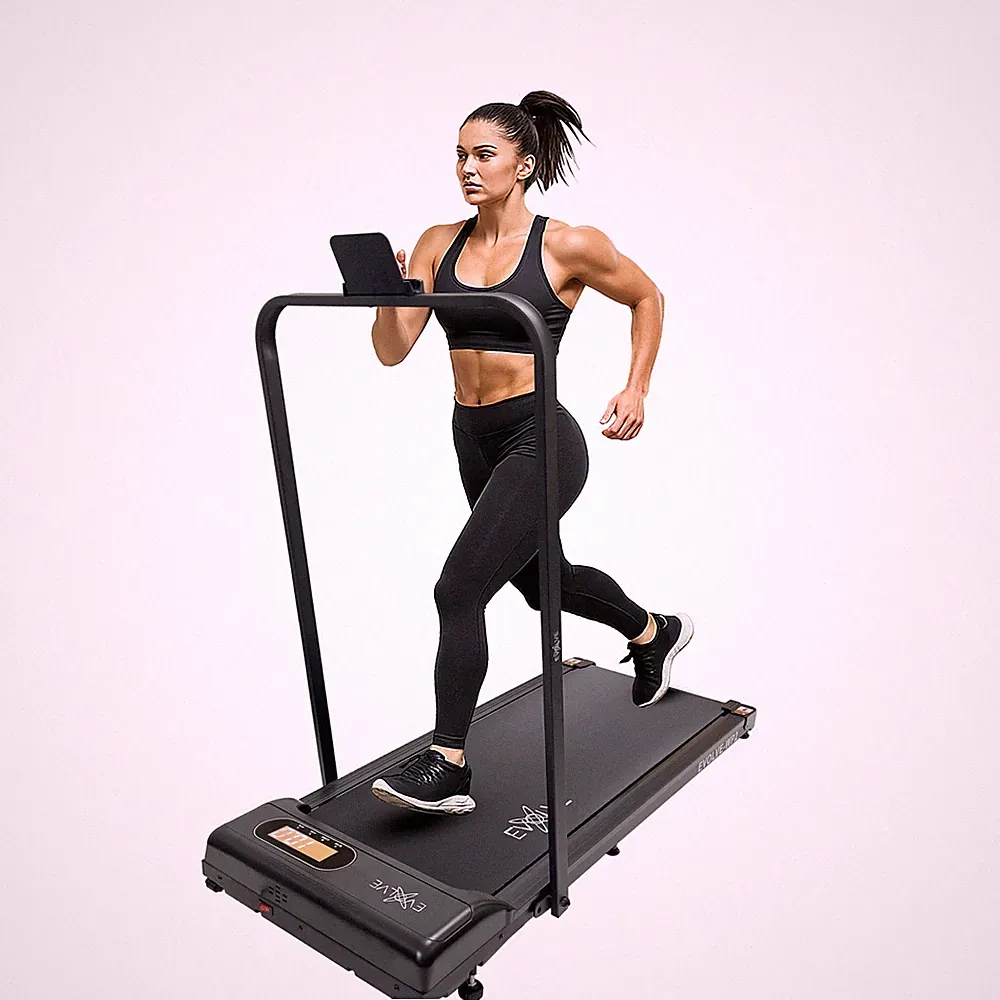EVOLVE Walking Pad Laufband für Zuhause Fit bleiben ohne Fitnessstudio Faltbar Gehen