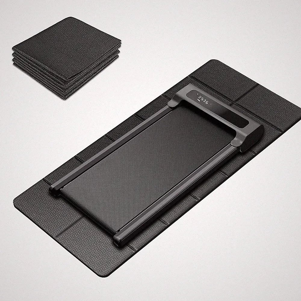 Faltbare Walking Pad Laufbandmatte, Bodenschutzauflage, Trainingsmatten für Zuhause