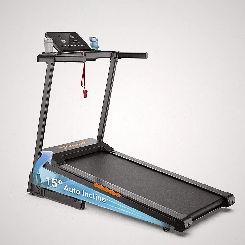 Formill FT61 3,0 PS Klappbares Laufband, 15 % Steigung, 13,5 Km/H, 17×43 Zoll La
