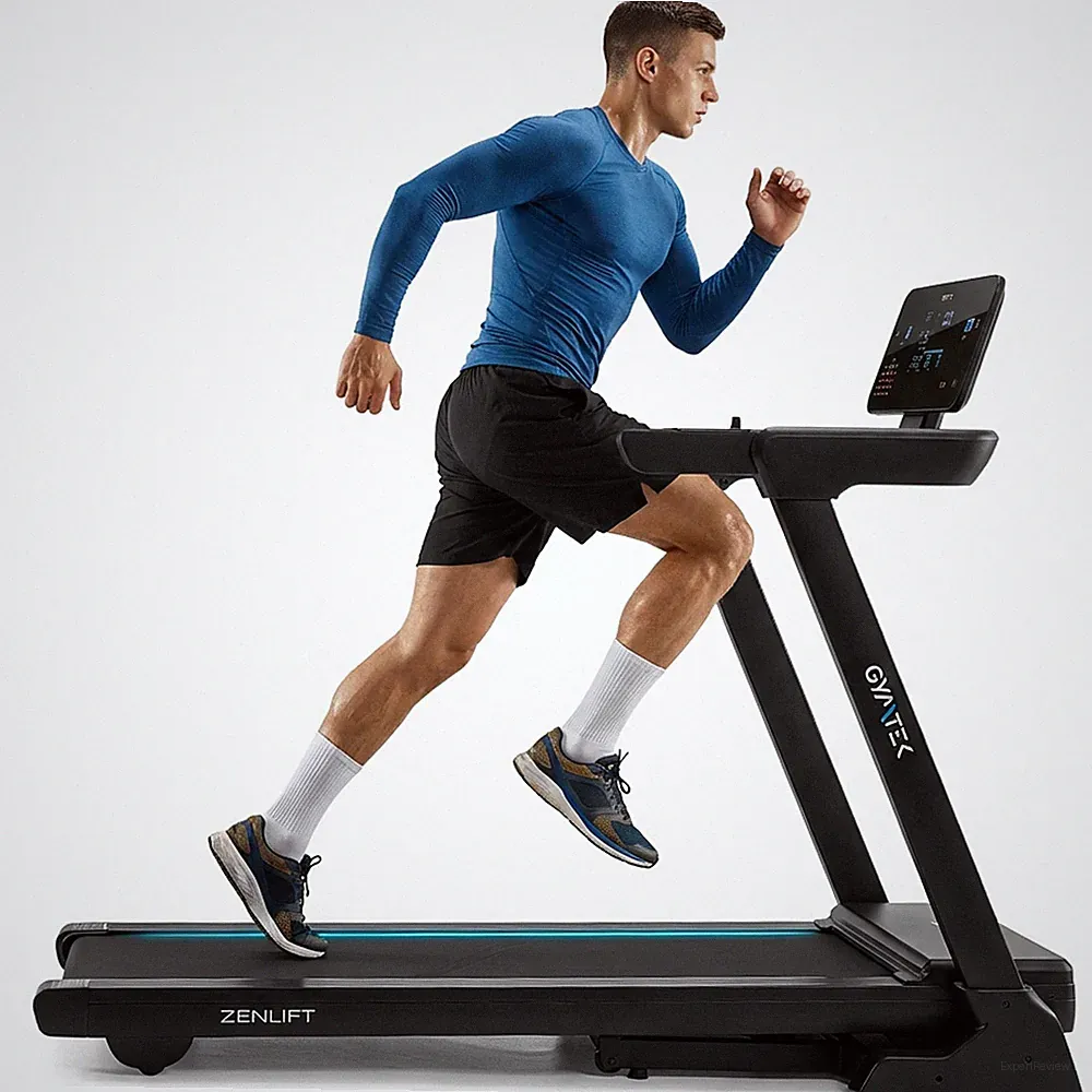 Gymtek® Laufband, Walking Pad, Treadmill - 18 km/h, 15 Programme Neigung bis 15%