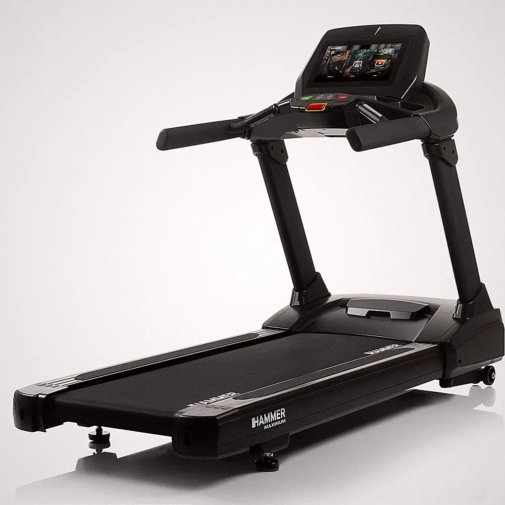 HAMMER Laufband TR 8000 ’25 – klappbar, bis 22 km/h, 10 Programme, 15% Steigung