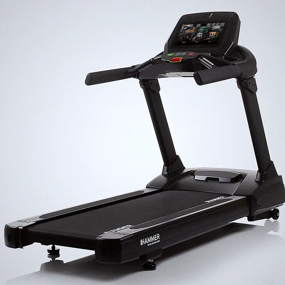 HAMMER Laufband TR 8000 ’25 – klappbar, bis 22 km/h, 10 Programme, 15% Steigung