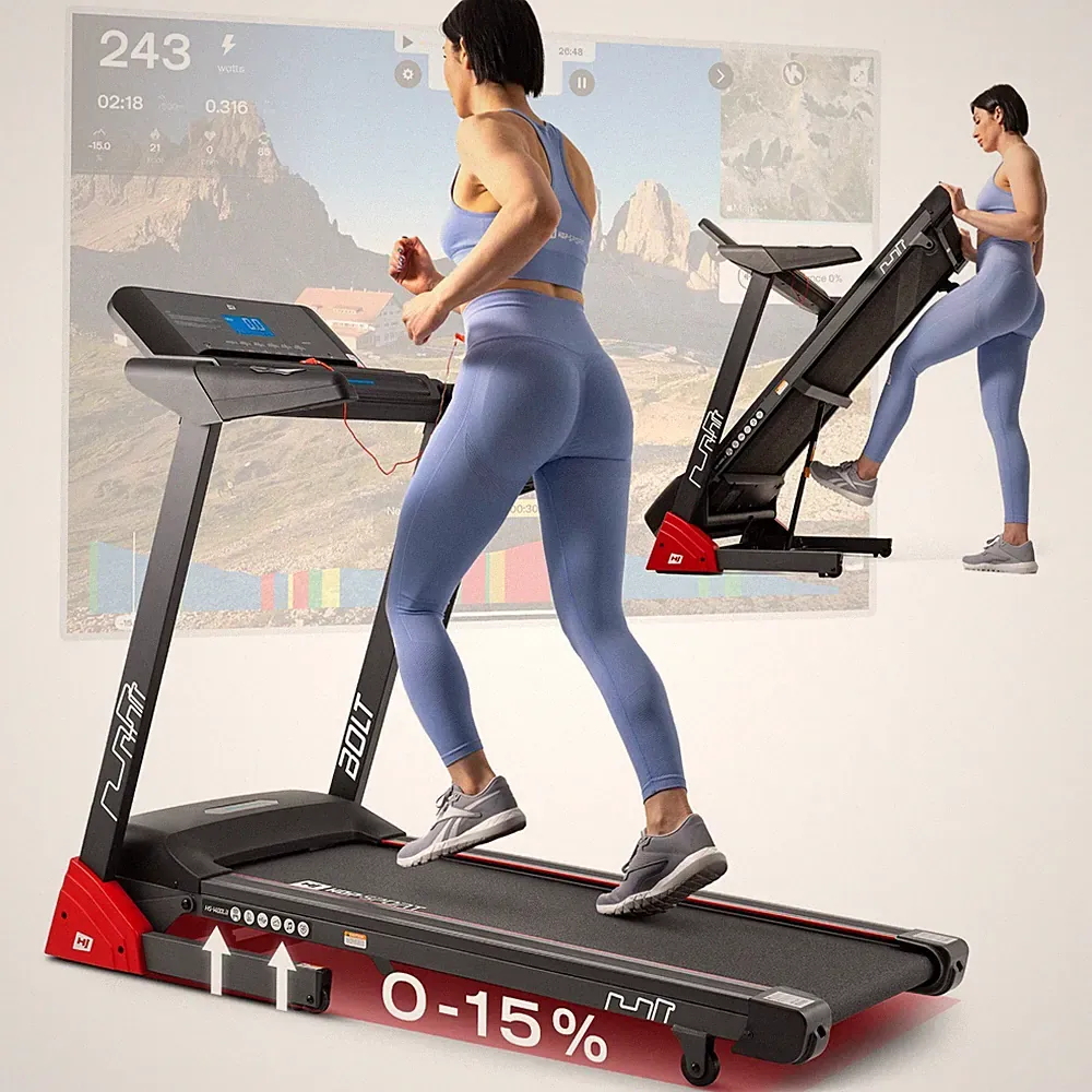 Hop-Sport HS-1400LB Bolt Profi Laufband elektrisch klappbar