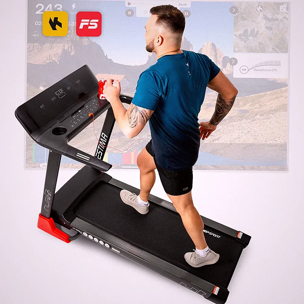Hop-Sport Laufband HS-3200LB Estima klappbar mit LCD-Display 20km/h bis 150kg