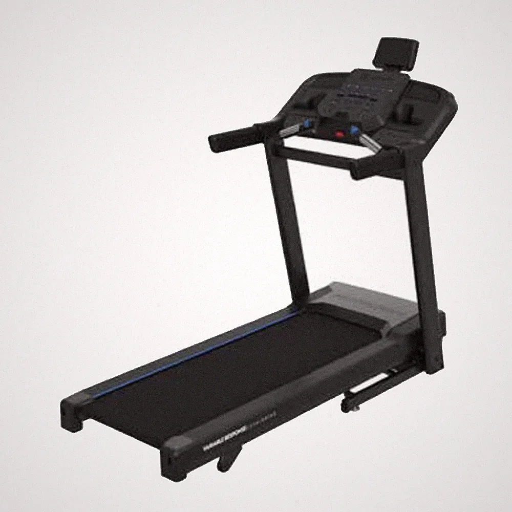 Horizon Fitness 5.0AT-21 elektrisches Laufband für Fitness Schwarz