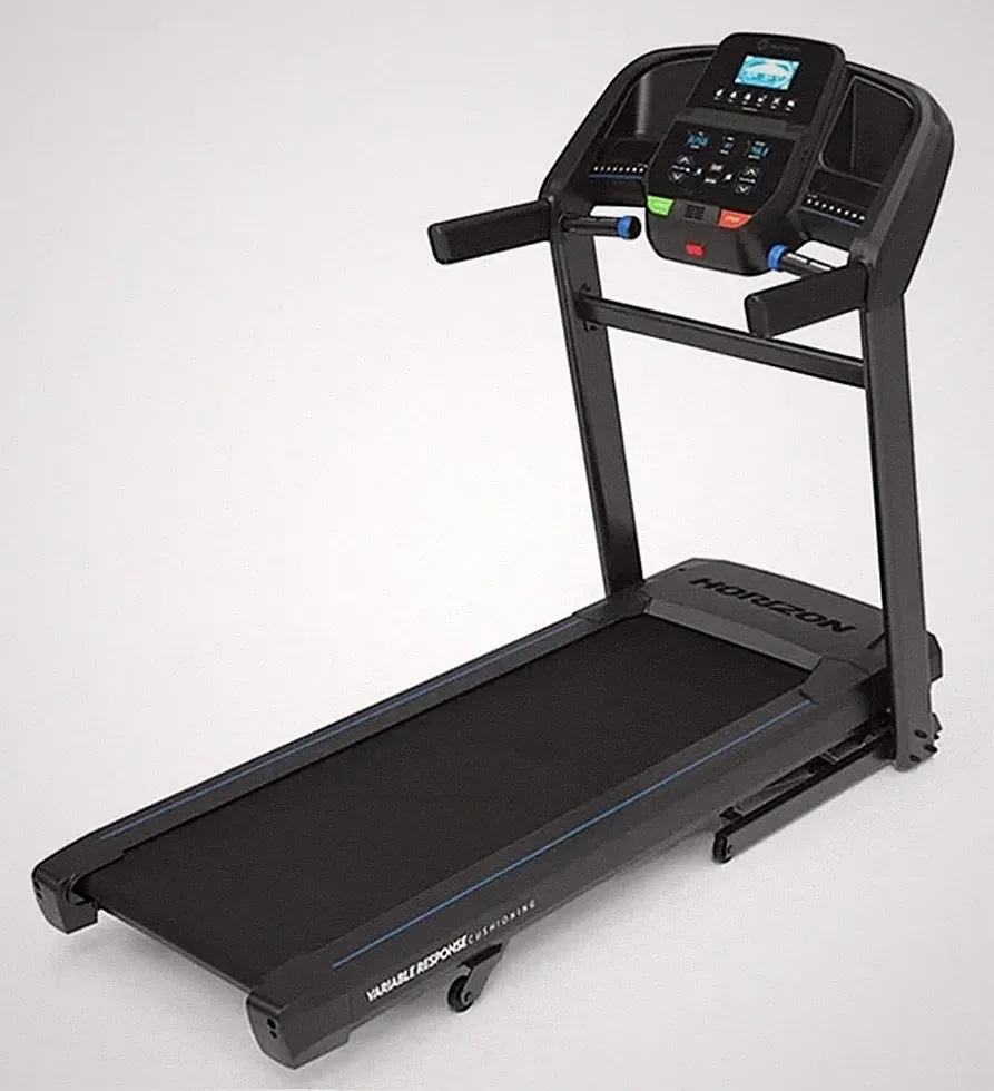 Horizon Fitness T202 Zusammenklappbares elektrisches Laufband Horizon Fitness