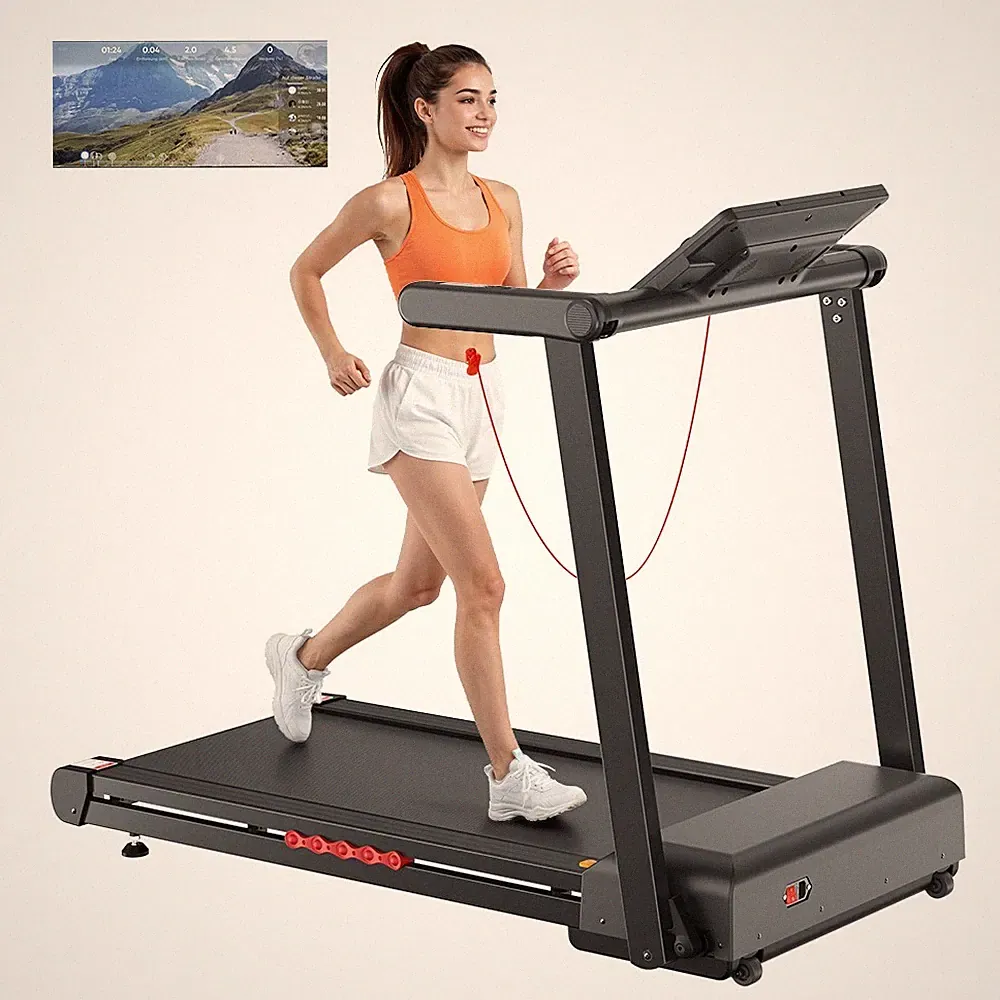 iscooter FT62 4,0 PS bürstenloser Motor 1100W 16KM/H leises Klappbares Laufband