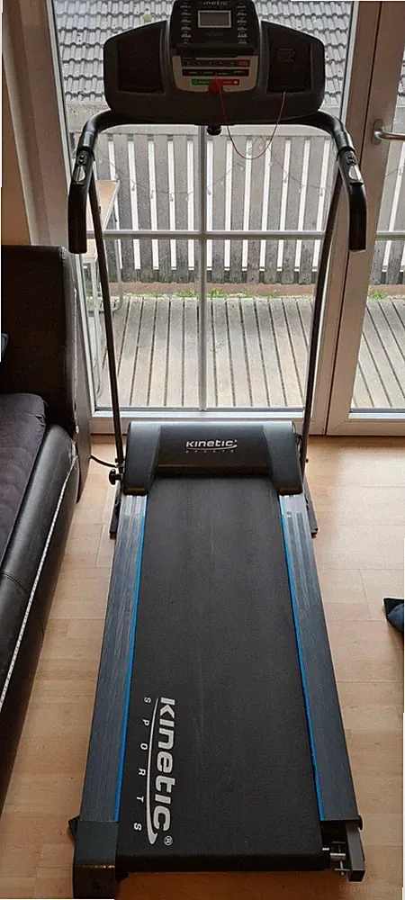 Kinetic Sports Laufband KST3100FX.PLUS 1100 WATT 12 TRAININGSPROGRAMME KLAPPBAR
