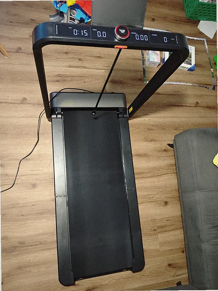 Kingsmith X21 Walkingpad Laufband Klappbar mit APP LED Display Klappbar Schwarz