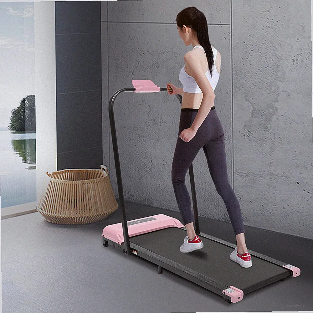 Klappbar Laufband 2in1 Elektrisch Laufband Mit Fernbedienung & LED-Anzeige Home