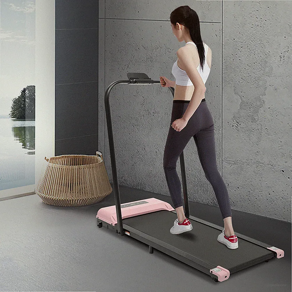 Klappbar Laufband Elektrisch Laufband Jogging Fitness Laufend Maschine 6km/h