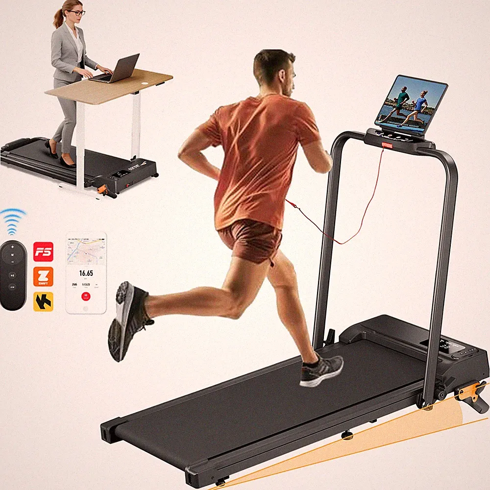klappbares Elektrisches Laufband Runner Walkingpad APP für Zuhause Büro leise