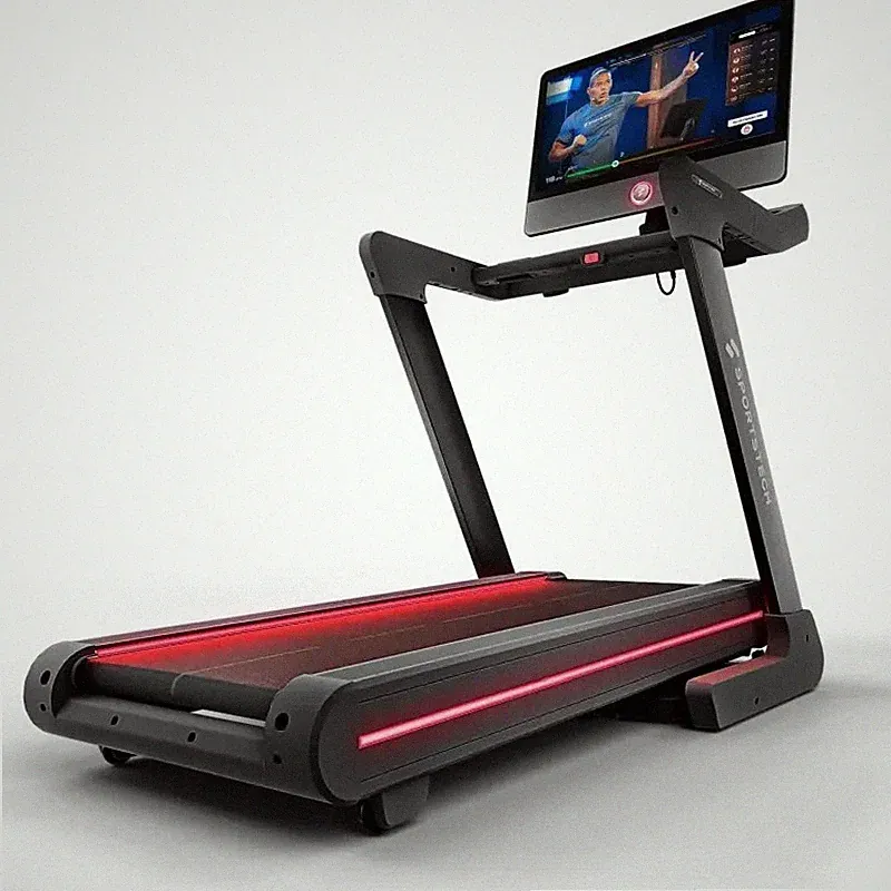 Klappbares Laufband Mit Display Und Trainingsprogrammen