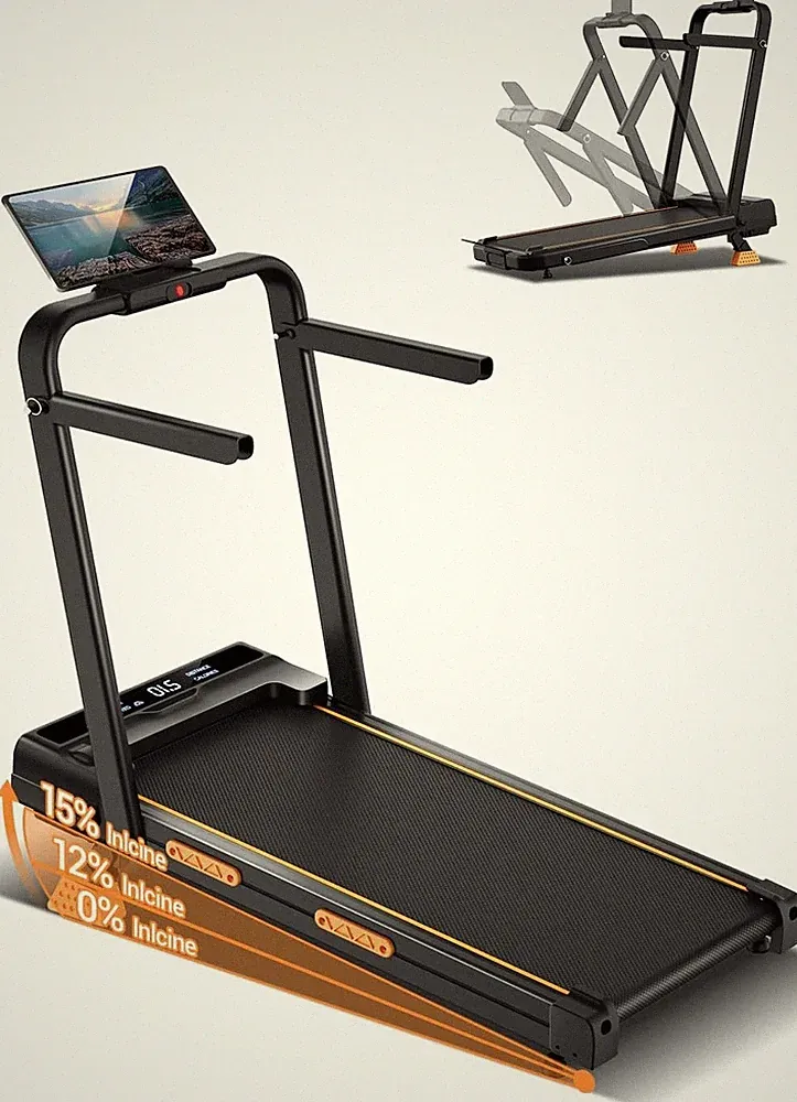 Kompaktes faltbares Laufband 2,5 PS Walking Pad für kleine Räume Laufmaschine Gy