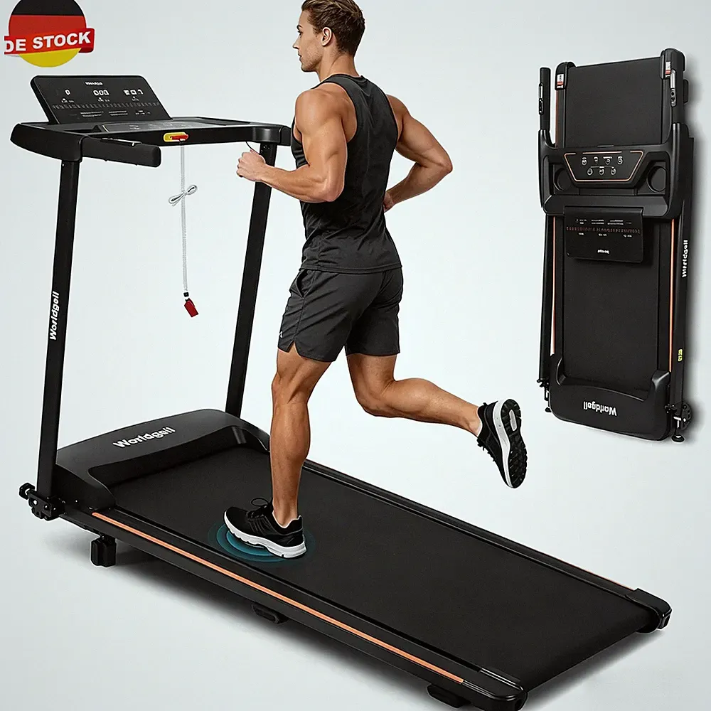 Laufband 4-in-1 Walking Pad 1-14 km/h, Laufband für Zuhause bis 90kg