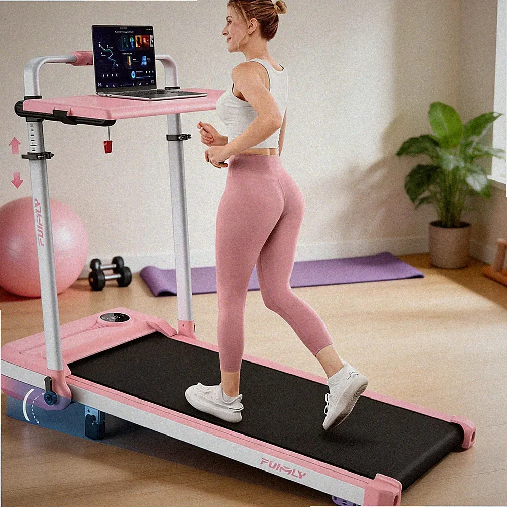 Laufband elektrisch 12 km/h LCD-Display Fitnessgerät Klappbar Heimtrainer 136 kg