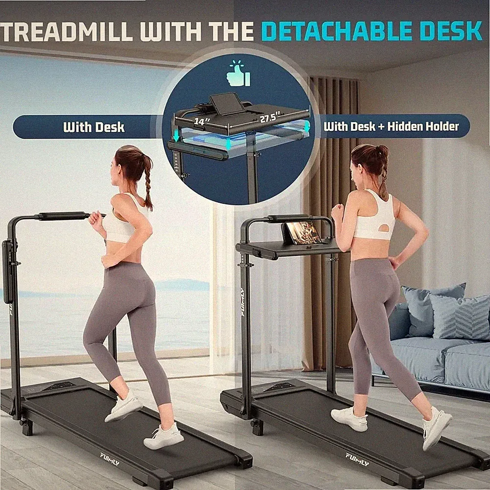 Laufband elektrisch 12 km/h Walking Pad Fitness Heimtrainer klappbar bis 136 kg
