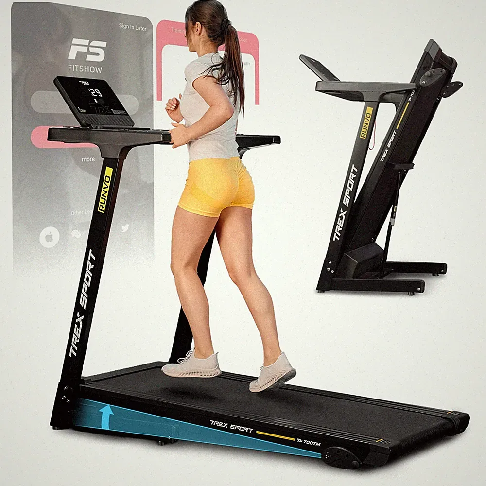 Laufband elektrisch Treadmill klappbar bis 16 km/h TX-700TM RUNVO TREX SPORT
