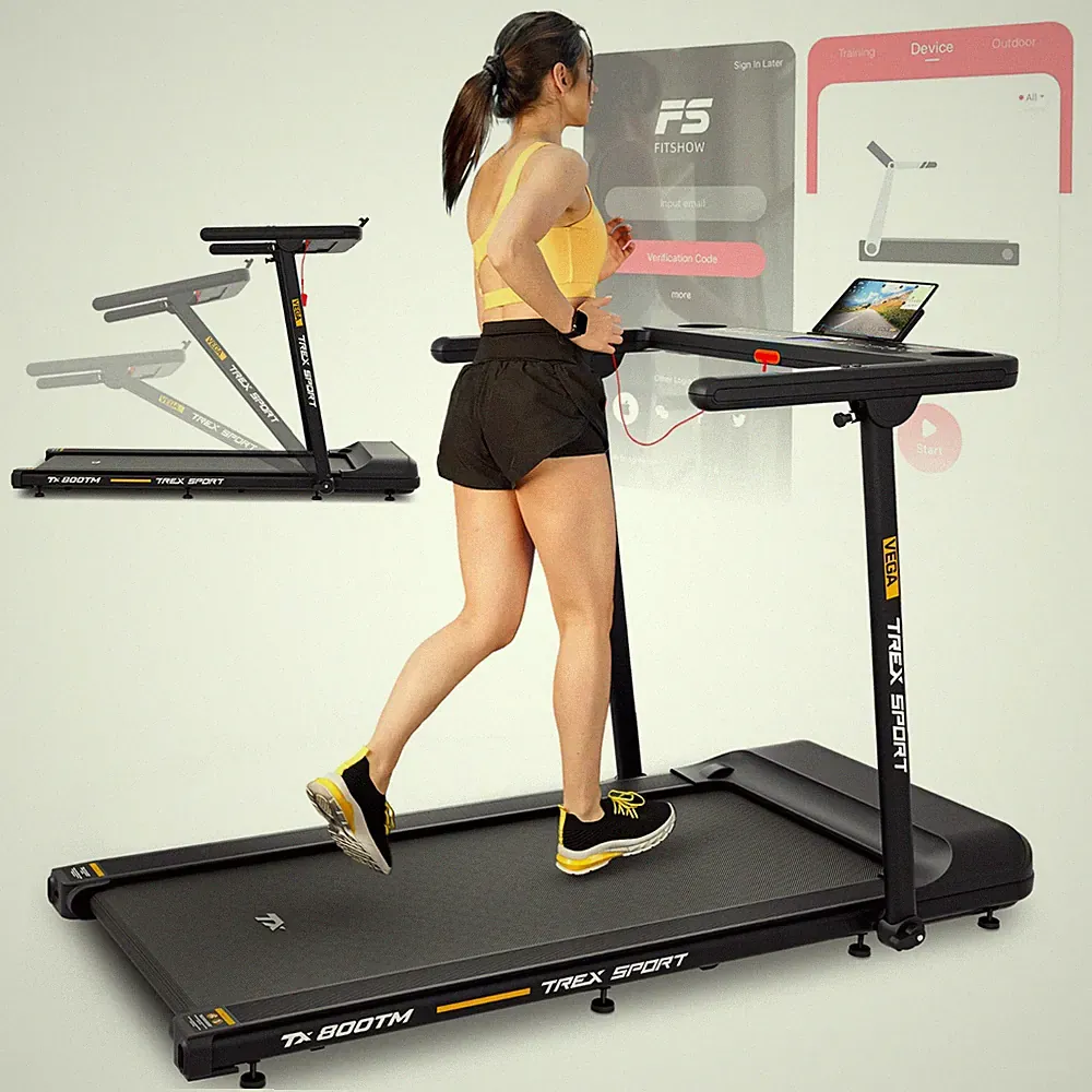 Laufband elektrisch Treadmill klappbar bis 16 km/h TX-800TM VEGA TREX SPORT