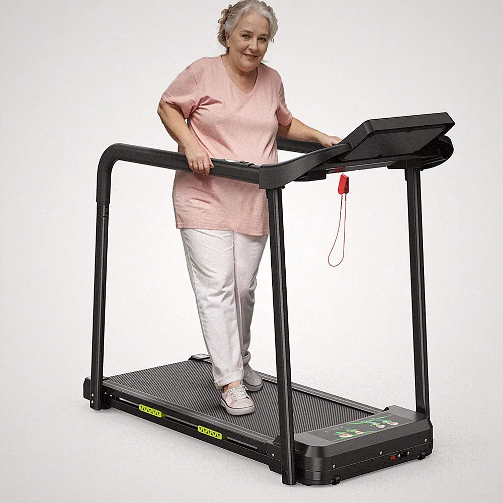 Laufband für Senioren Heimtrainer App Elektrisch Klappbar Walking Pad bis 120kGy