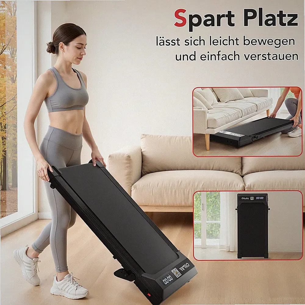 Laufband für Zuhause Klappbar 100kg Walking/Jogging