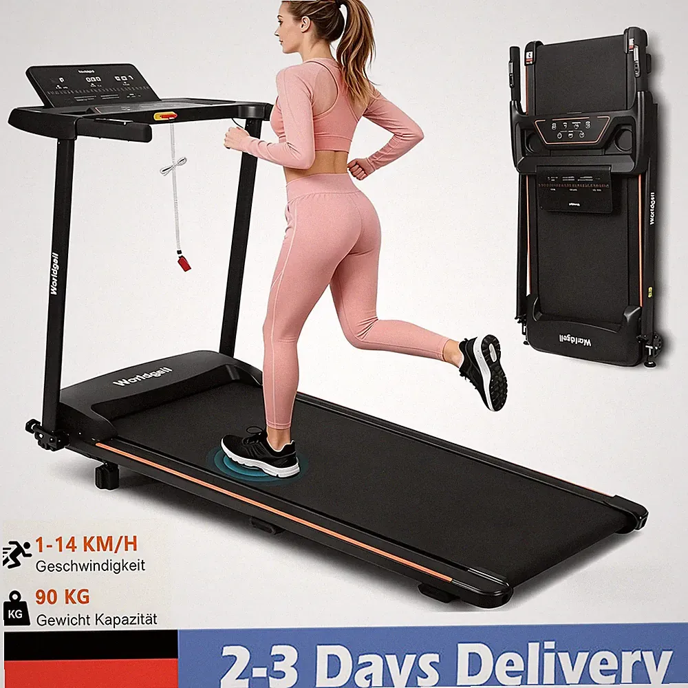 Laufband für Zuhause klappbar 14km/h Walking Pad 4 in 1 Laufpad für Schreibtisch