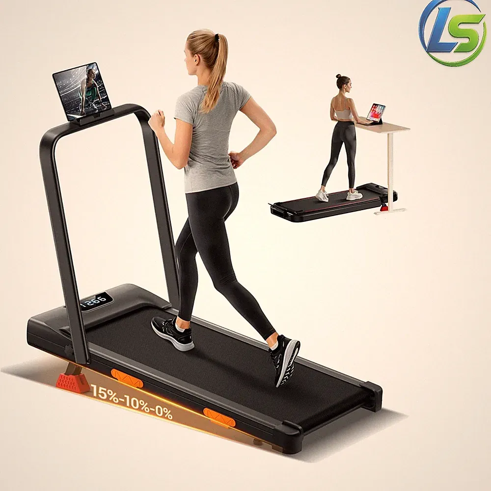 Laufband für Zuhause klappbar, Laufband mit Steigung für Zuhause 15%, kompakt