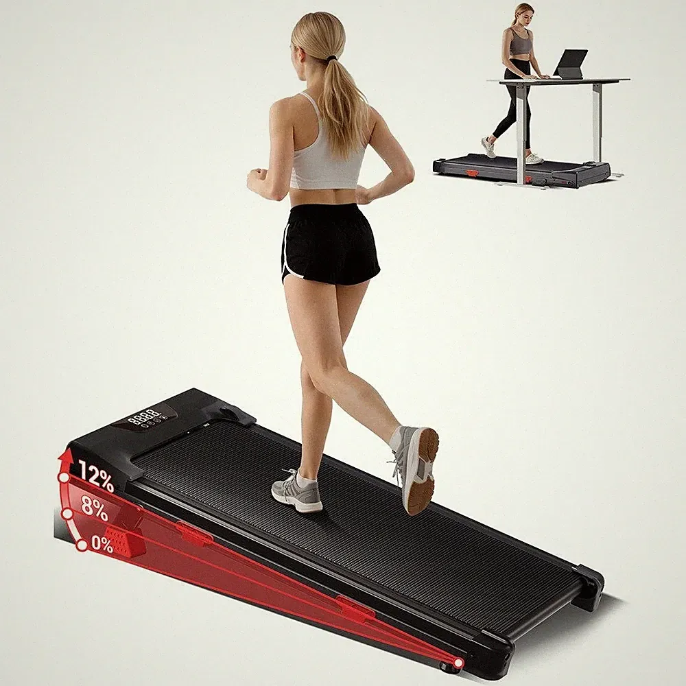 Laufband für Zuhause klappbares Laufband bis 10 km/h, 2,75 PS