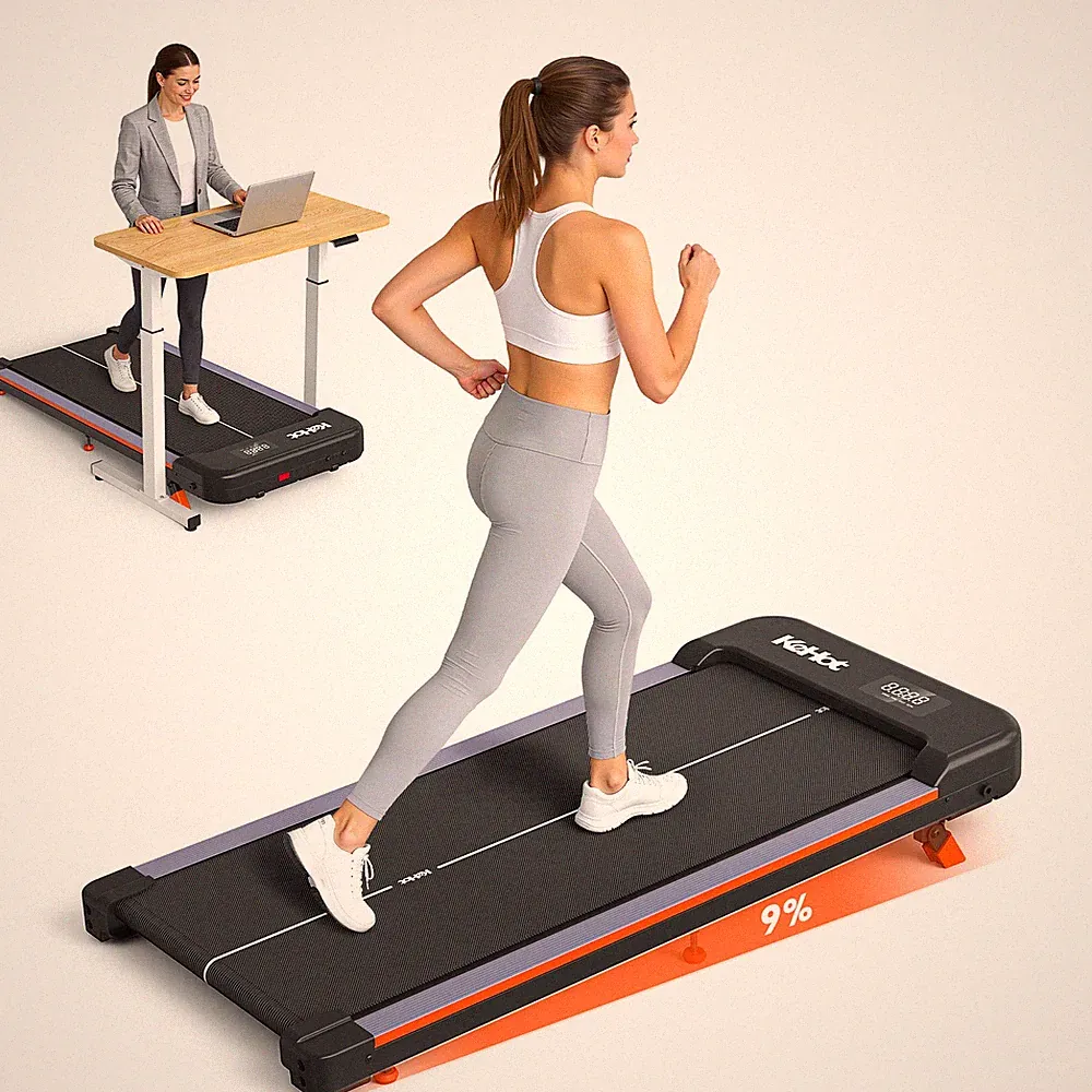 Laufband für zuhause, LED-Display, Leise & Klappbar, Mit Bluetooth