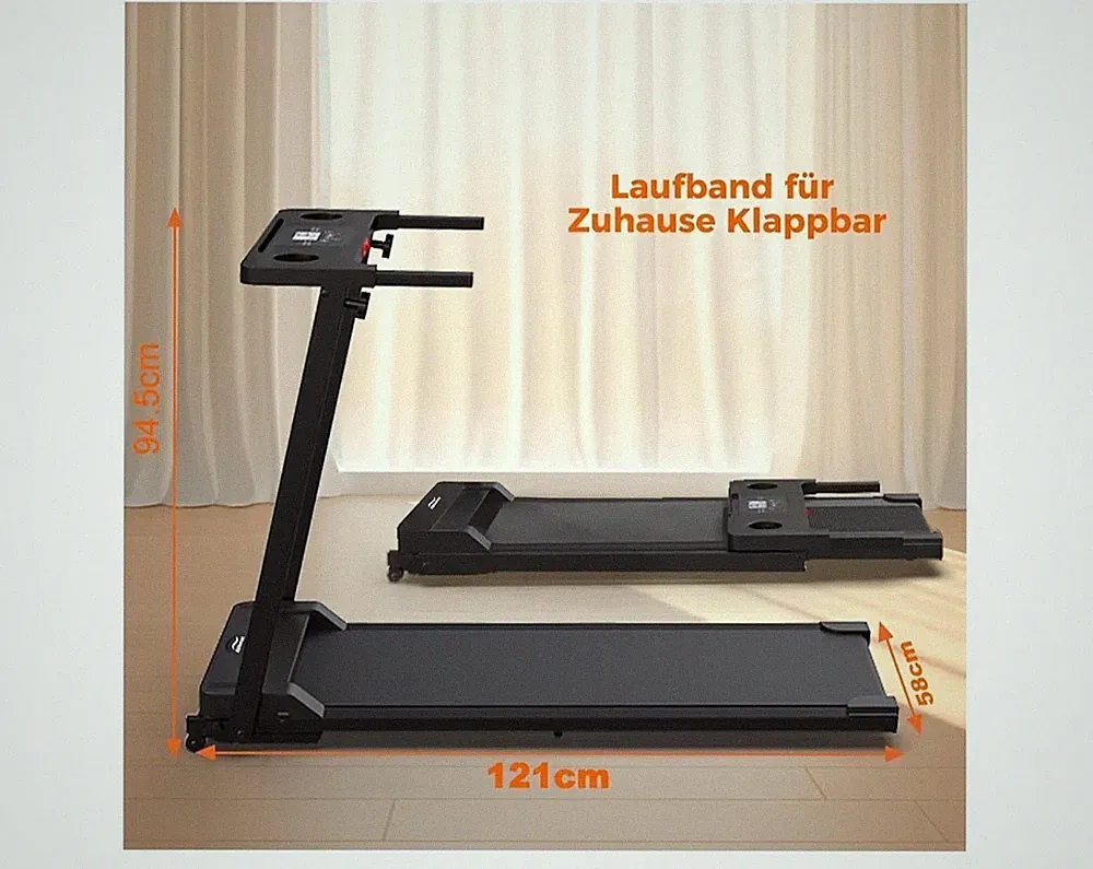 Laufband für Zuhause und Büro, 3.0PS, bis 136kg