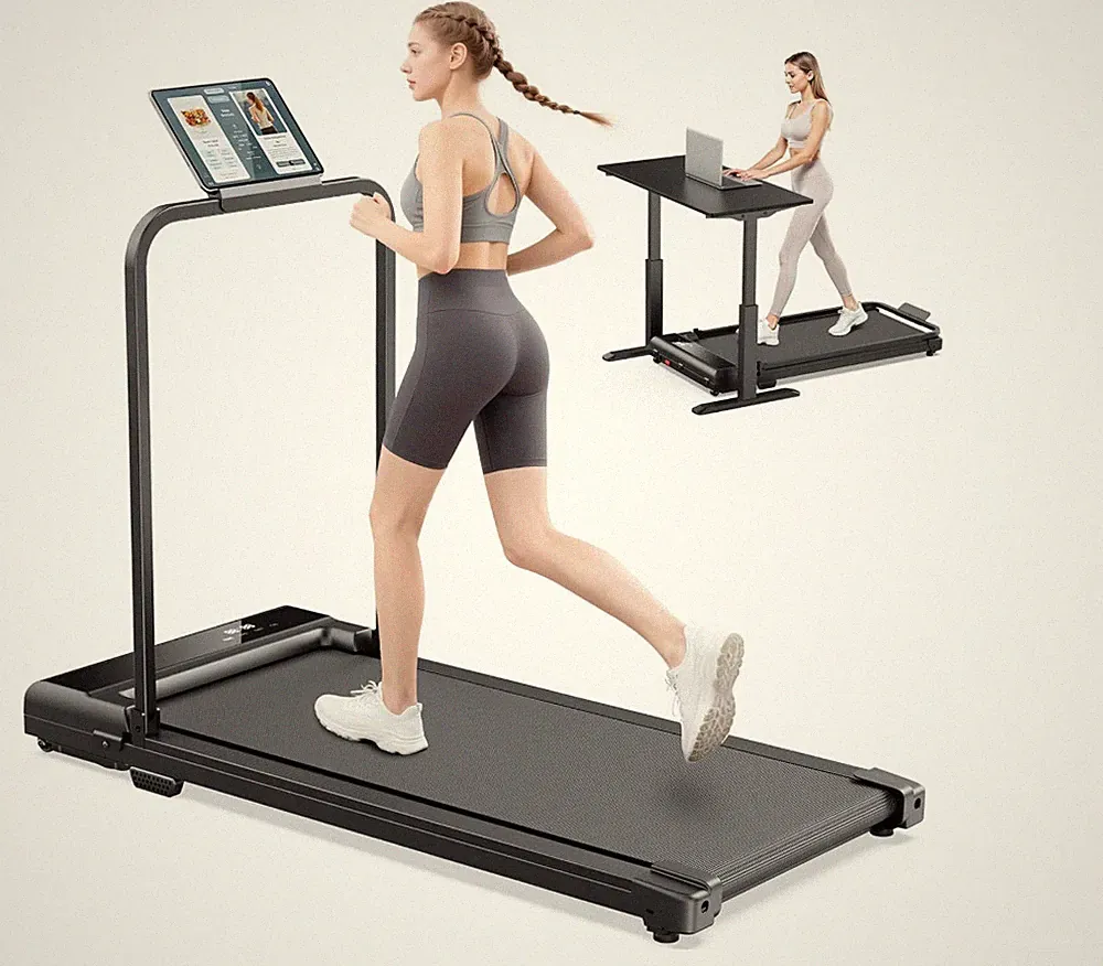 Laufband für Zuhause Walking Pad Klappbar - Treadmill for Home 6km/H, Schreibtis