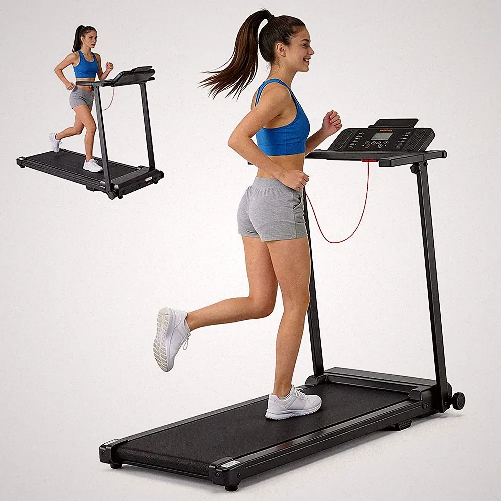 Laufband Heimtrainer klappbar elektrisch | 12 km/h | LED Display | bis 120 kg DE