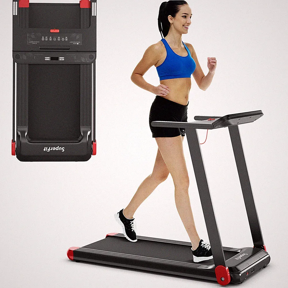 Laufband Heimtrainer klappbar elektrisch | 12 km/h | LED Display | Bluetooth