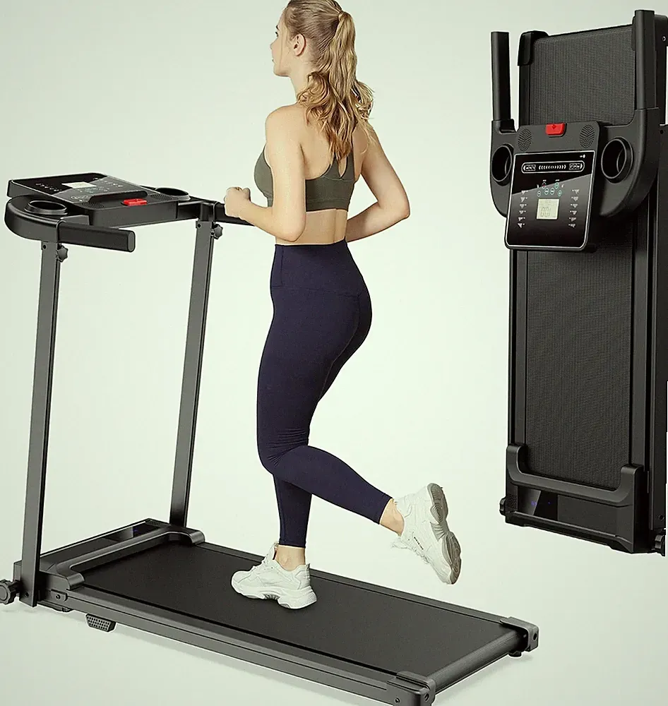 Laufband Klappbar Elektrisch 10km/h Foldable Treadmill für Zuhause Büro Klein