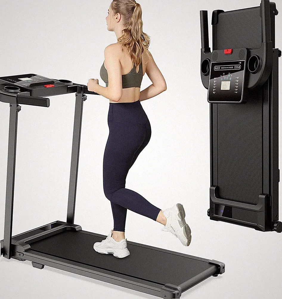 Laufband Klappbar Elektrisch 10km/h Walking Pad für Zuhause Büro Klein Leise