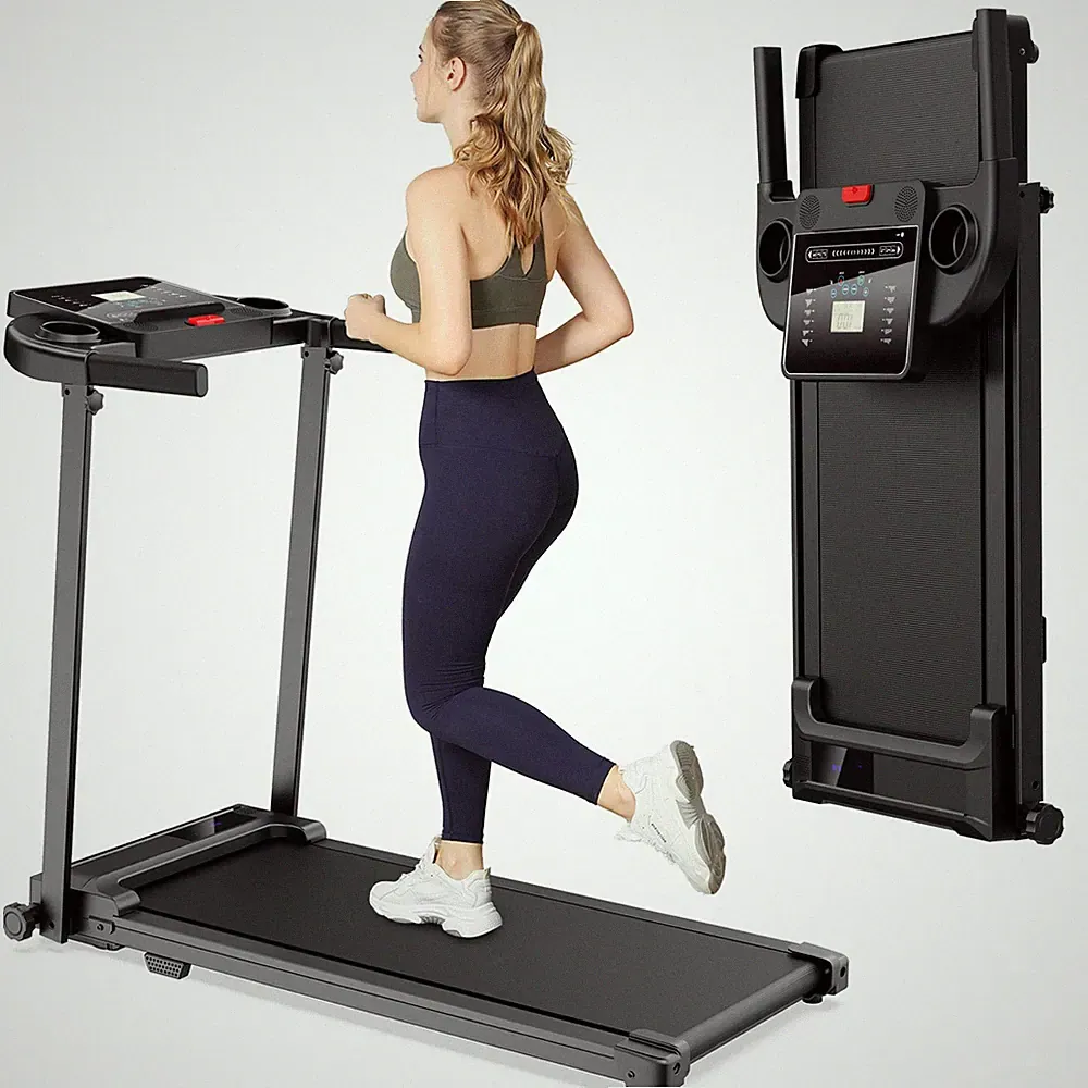 Laufband Klappbar für Zuhause LF-X2DC – Elektrisches Walking Pad 10 km h, LED