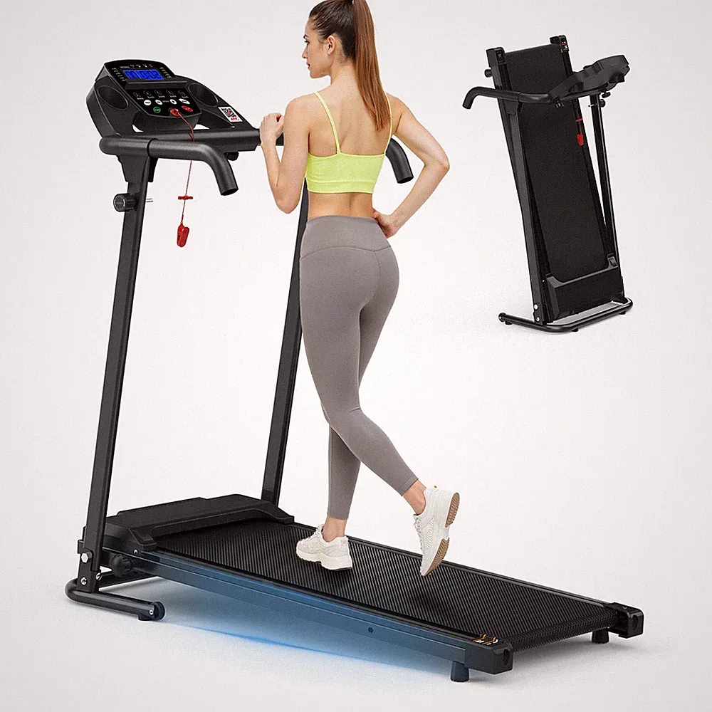 Laufband Klappbar Für Zuhause mit Steigung Automatische Neigung Laufband 120 kg
