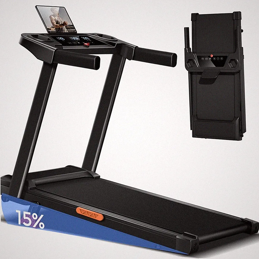 Laufband Klappbar mit Steigung 15%Beschleunigung 12KMH 3PS LED Display