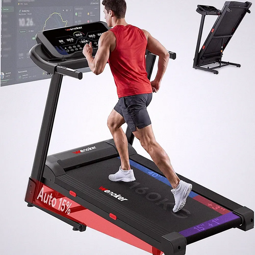 Laufband Klappbar Profi Heimtrainer 3,0 PS 14 km/h 15% Steigung LED-Display