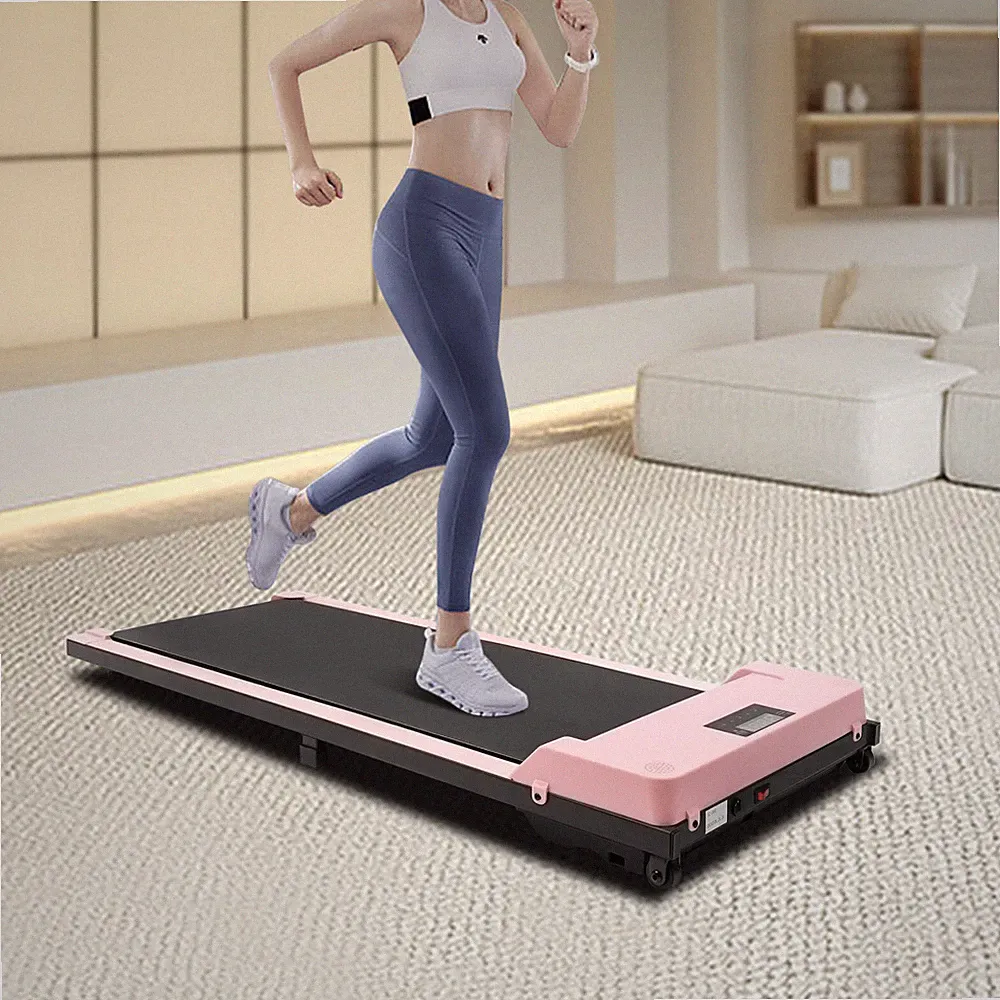 Laufband klappbar Walking Pad für Zuhause mit LED Display Fernbedienung leicht