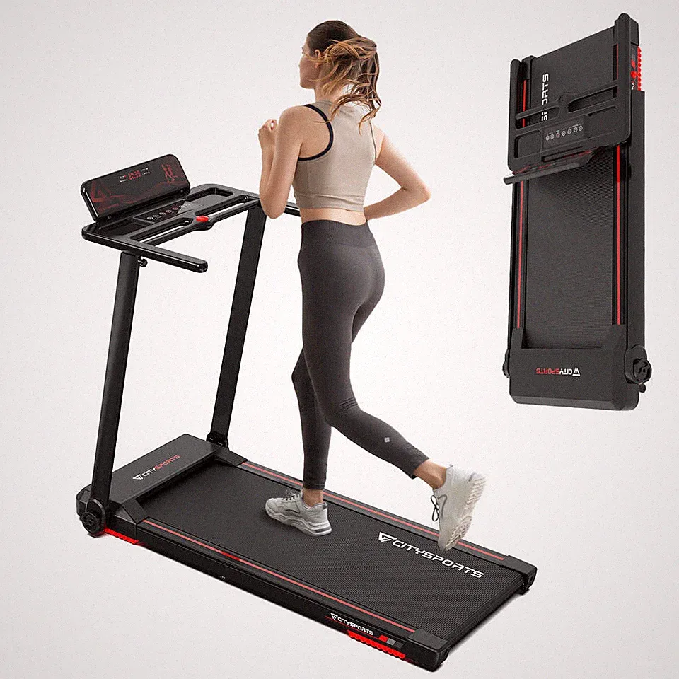 Laufband Laufen Jogging Maschine Elektrisch Motorisiert Faltbar Fitness UK Home Gym