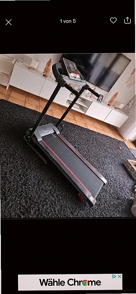 Laufband sportstech F10 Joggen Laufen Fitness Sportgerät